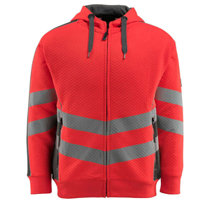 Sudaderas de Alta Visibilidad Amarillas, Transpirables, Reflectantes, para Trabajo, de Alta Calidad - Product Image 1
