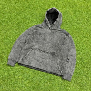 Sudaderas con Capucha Cortadas con Efecto Ácido 420GSM de Alto Gramaje Unisex, Ropa de Marca con Corte y Confección Personalizados, Producción Rápida DTF DTG Puff - Product Image 5