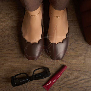 Elegante y Creativo, Personalizable, Forma Única, Toque de Elegancia, Acabado Refinado, Cuero Sintético Antideslizante, Khussa para Todas las Temporadas - Product Image 4