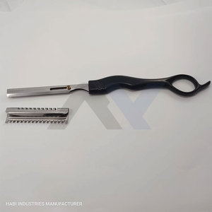Navajas profesionales para peluquería, peine de barbero para dar forma al cabello, peine de entresacar y alisar, para salón de belleza, barberos y estilistas, navajas texturizadoras - Product Image 6