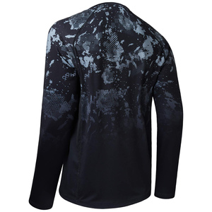 Camisa de Pesca de Manga Larga para Hombre de Alta Calidad, 100% Poliéster, Protección UV, Secado Rápido, Transpirable, Color Sólido, Precio Bajo - Product Image 2