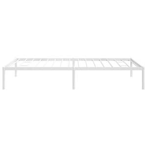 Base de Cama Individual de Acero con Recubrimiento en Polvo Blanco, Diseño Elegante - Product Image 6