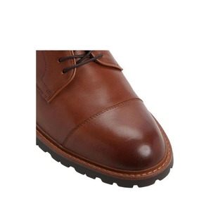 Nuevo diseño 2026: Zapatos Oxford formales de oficina para hombre, de cuero genuino, suaves y casuales, con cordones, estilo Brogue. - Product Image 5