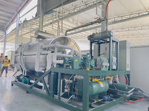 เครื่องอบแห้งแบบแช่เยือกแข็งด้วยระบบสุญญากาศอัตโนมัติ ควบคุมด้วย PLC ทำจากสแตนเลสสำหรับการแปรรูปอาหาร รุ่น WHFD-100 - Product Image 3