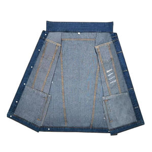 Nuevo Diseño, Chaleco Vaquero Transpirable a Bajo Precio, Servicio OEM Personalizado de Alta Calidad, Chalecos Vaqueros para Hombre a Precio Económico, Más Vendidos - Product Image 6