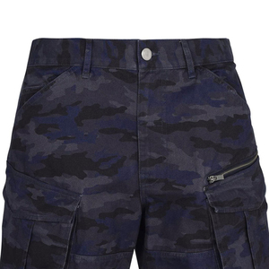 Best Supplier Custom Logo Gym Training Cargo Shorts For Men Custom Solid Color Streetwear Men Cargo Shorts - Product Image 6
