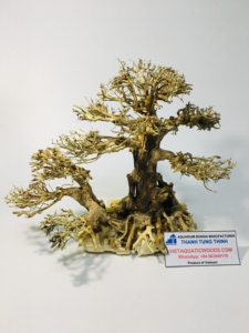 Décorations d'aquarium en bois flotté naturel de haute qualité, forme irrégulière, écologiques, ornement pour aquarium fabriqué au Vietnam - Product Image 3