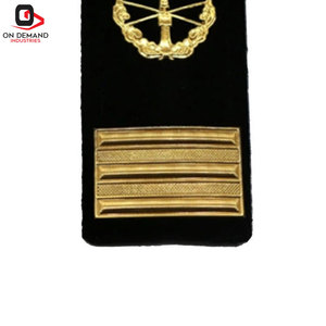 Écussons de grade uniforme brodés haute performance, durables, en tissu écologique, fabrication OEM/ODM directe usine pour la meilleure qualité - Product Image 6