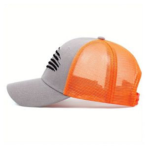 Wholesale Price <b>Plain</b> Style Trucker <b>Caps</b> High Quality Custom Made Logo Head Wear Trucker <b>Caps</b> For Adults - Product Image 3