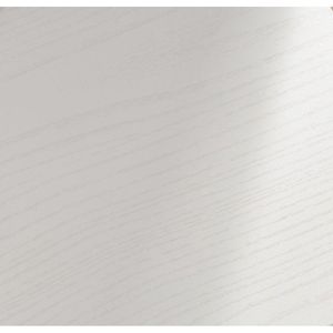 Table de chevet moderne de style farmhouse de luxe Harrington avec 2 tiroirs, finition en bois blanc - Product Image 4