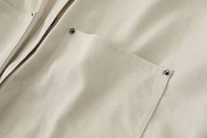 Camisa vaquera casual de mujer para otoño/invierno con pedrería, cuello vuelto, manga larga y corte cropped - Product Image 6