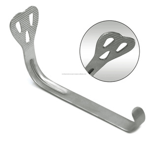 Juego de Retractores Ergonómicos Dentales Quirúrgicos para Lengua, Mejillas y Labios, 5 Piezas, Acero Inoxidable, Instrumentos de Cirugía Oral, Plateados, Manuales, Clase I CE - Product Image 5