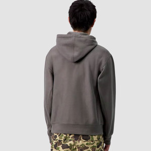 Pull à capuche épais personnalisé avec logo, 100 % coton, 450 GSM, molleton, épaules tombantes, pour hommes, vierge - Product Image 6