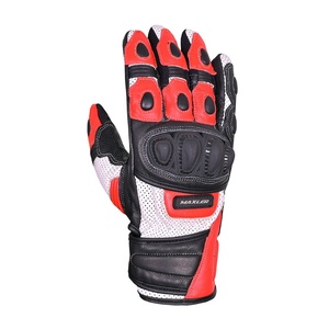 Guantes de Carreras MAXLER Unisex de Cuero Vacuno y Fibra de Carbono, Completos, Térmicos, Impermeables, Compatibles con Pantalla Táctil, Ligeros - Product Image 2