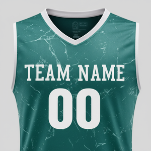 Ensemble de maillots de basket-ball personnalisés en gros, respirants, légers, à séchage rapide, uniformes de sport performants, imprimés par sublimation - Product Image 2