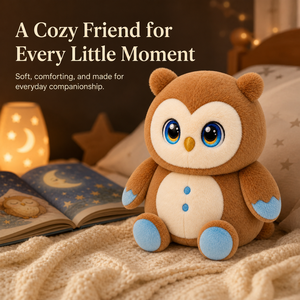 Búho Inteligente con Ojos Animados Brillantes, Juguete <span class=keywords><strong>de</strong></span> Peluche con IA y Detección <span class=keywords><strong>de</strong></span> Seis Posturas con Efectos <span class=keywords><strong>de</strong></span> Sonido - Product Image 3