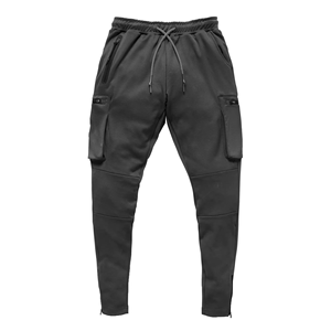 Leggings de sport pour homme personnalisés, légers, en nylon/coton, pour l'entraînement, la course à pied, séchage rapide, respirants, imperméables - Product Image 2
