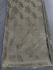 เดรสแบรนด์ Abaya สำหรับผู้หญิงมุสลิมผ้าแจ็คการ์ดซาตินเนื้อนุ่มพิเศษ100% โพลีเอสเตอร์กับเส้นด้ายแฟนซีสำหรับเด็กผู้หญิง - Product Image 2