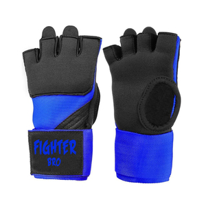 Gants d'entraînement de boxe en néoprène, style à enroulement rapide, respirants, avec support de poignet, MMA, taille personnalisée - Product Image 2