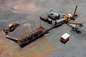 Moteur principal de haute qualité DM-50 60-90 TPH pour centrale à béton bitumineux, pour la construction routière, avec roulement inclus, entretien facile, à essence - Product Image 4