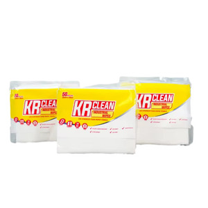 Paños de Limpieza Industriales Resistentes Krclean, 25x30cm, 80 Hojas, Tela de Limpieza No Tejida para Aceite, Grasa, Polvo, Taller, Maquinaria - Product Image 1