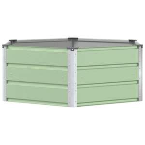 Maceta de Acero Verde Pastel de 50.79 x 50.79 x 17.72 Pulgadas, Macetas y Jardineras - Product Image 2