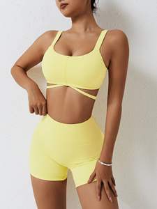 Vêtements de sport sans couture, tenue de yoga, pantalon, ensemble de sport pour femmes, ensembles de fitness, TISSU INNOSOULANT, logo personnalisé - Product Image 4