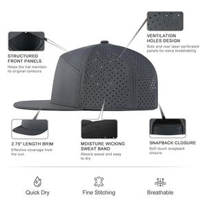 Gorras de Béisbol Unisex de Moda, con Logotipo Personalizado, de Algodón, para Hombre y Mujer, Estilo Trucker con Cierre a Presión - Product Image 3