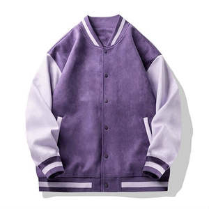 Giacca Bomber da Baseball Slim Fit Personalizzata per Uomo, Nuovo Design alla Moda con Stampa Personalizzata Foto/Testo sul Davanti - Product Image 5