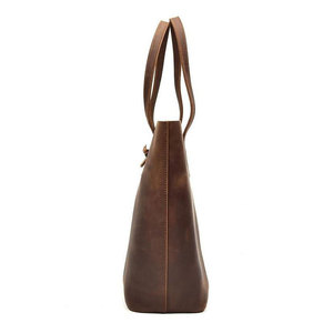 Bolsos de Hombro de Cuero Genuino Vintage Personalizados al por Mayor, Bolsos de Mano de Lujo para Mujer, Cierre de Cremallera de Moda de Primera Calidad, Duraderos - Product Image 2
