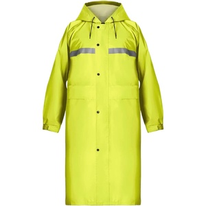 Imperméable une pièce longue coupe trench pour livraison, randonnée, cyclisme – Tissu polyester doux – En stock - Product Image 4