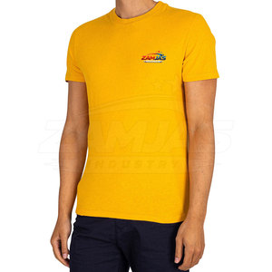 T-shirt en coton uni sur mesure, style unique pour homme, impression de logo personnalisée, vêtements d'été pour homme, t-shirts unis - Product Image 2