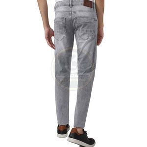 Jeans pour hommes de qualité supérieure, coupe droite, denim extensible, décontracté, mode quotidienne, durable, confortable, coupe régulière - Product Image 2