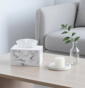 Caja de Servilletas Decorativa de Resina, Porta Papel de Lujo para Decoración del Hogar, Oficina y Habitaciones de Hotel - Product Image 3
