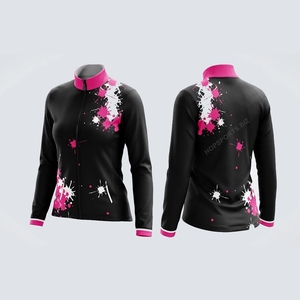 Ensemble sweat à capuche et leggings imprimés All Stars, tenue de danse à manches longues avec fermeture éclair, veste et leggings d'échauffement pour entraînement et cheerleading - Product Image 4