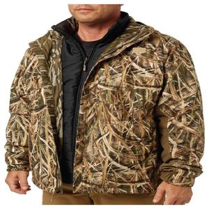 Waterproof Windproof <b>Camo</b> <b>Jacket</b> with Insulated Fleece Liner and Hood for Hunting in Snowy or Rainy Conditions - Product Image 4