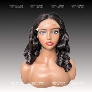 Venta al por mayor Curl Tip Pelucas de cabello humano Glueless 13x6 13x4 2x4 2x6 Swiss Lace Pelucas Vendedores de cabello crudo de alta calidad - Product Image 6