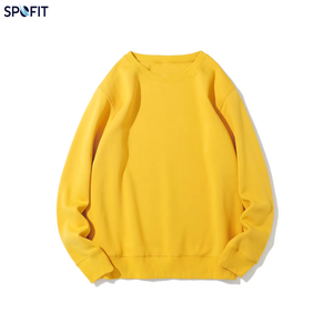 Wholesale OEM Custom Puff Printed <b>Men</b> Sweatshirts Fleece Regular Fit Polyester/Cotton Material Digital Printing Eco-Friendly - Product Image 4
