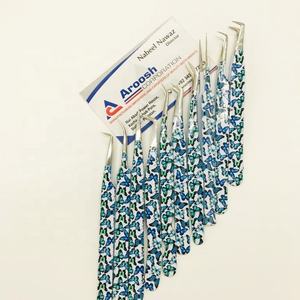 แหนบต่อขนตาปลอมทำจากสเตนเลสคุณภาพสูงพิมพ์ลายบัตเตอร์ฟลายปลายแหลมออกแบบโลโก้ได้ตามต้องการ - Product Image 4