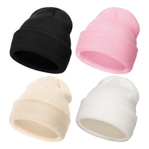 Gorro Unisex ODM, 100% Acrílico, Tejido, Color Sólido, Casual, Invernal, para Adultos, 56-58CM, Gorro Beanie OEM - Product Image 6