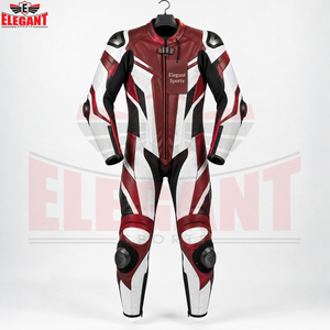 Combinaison de moto en cuir de vachette une pièce, protection intégrale, vente en gros directe d'usine, vêtements de course avec logo personnalisé - Product Image 4
