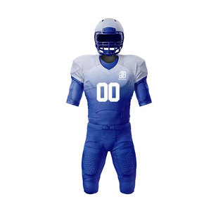 Tenue de football américain pour l'entraînement sportif, tissu respirant, design flexible - Product Image 1