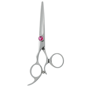 Ciseaux de coiffure en cobalt à lame pivotante simple en acier inoxydable pour effiler les cheveux, usage manuel en salon ou à domicile - Product Image 2