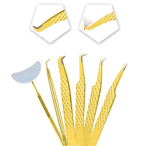 Pointes fines en métal pointues pour appliquer des faux cils pour des tâches délicates comme ramasser des cils minuscules ou tenaces - Product Image 1