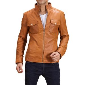 Classique hommes veste en cuir élégant Slim Fit Biker vêtements d'extérieur parfait pour l'hiver décontracté mode Durable Zip manteau avec moderne Desig - Product Image 1