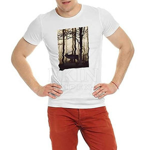 เสื้อยืดพิมพ์ลาย DTF เนื้อผ้านุ่ม ระบายอากาศได้ดี สวมใส่สบาย เหมาะสำหรับฤดูร้อนและการใช้งานในชีวิตประจำวัน - Product Image 4