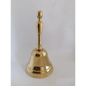 Christmas Decoration Brass Hand Bell With Twinkle <b>Star</b> <b>Design</b> Decorative Bells Metal Crafts - Product Image 5