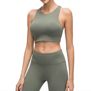 Nouvel ensemble de yoga pour femme, vêtements de sport à faible MOQ, tenue de fitness sans couture pour la course et le yoga - Product Image 4