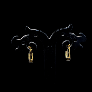 Luxury round brilliant lab grown diamond hoop <b>earrings</b> crafted in silver yellow white rose gold elegant womens <b>fine</b> jewelry - Product Image 6