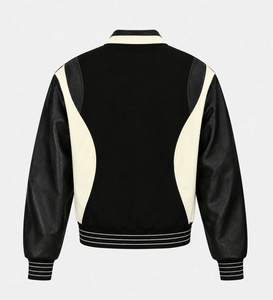 Chaqueta Varsity de Lana para Hombre, Estilo Bomber, con Logotipo Personalizado, Chaqueta de Béisbol Informal de Invierno, Abrigo Varsity con Bordado Personalizado - Product Image 6